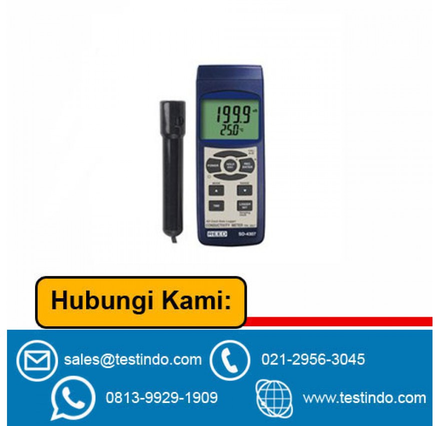 Conductivity Meter w/ SD Card Slot for Data Logging