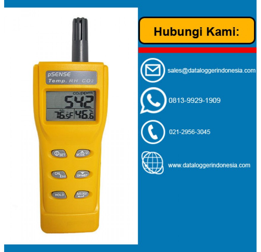 CO2 + CO + RH/T Portable Meter