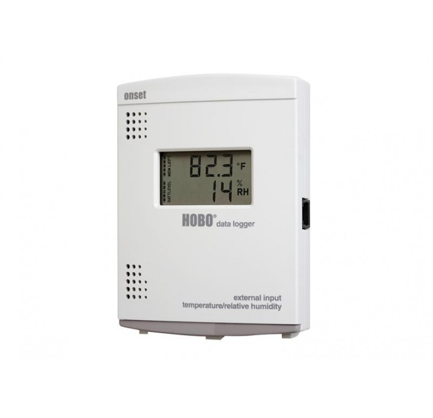 HOBO U14-002 LCD Logger - Ext.Temperature/RH Data Logger - U14 With LCD